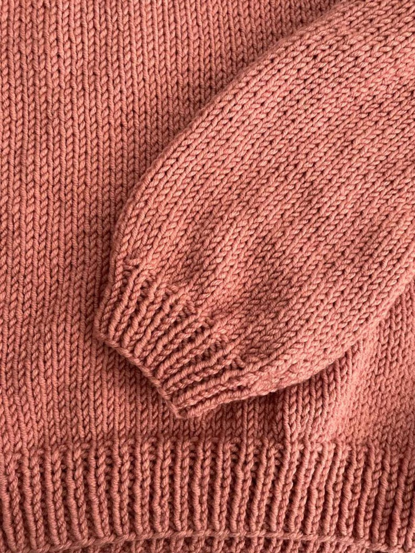 Handmade Knitted Sweater β Custom Size β Many Color Options