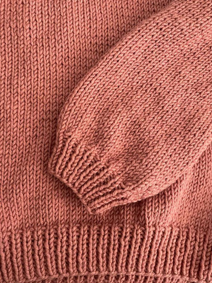 Handmade Knitted Sweater – Custom Size – Many Color Options